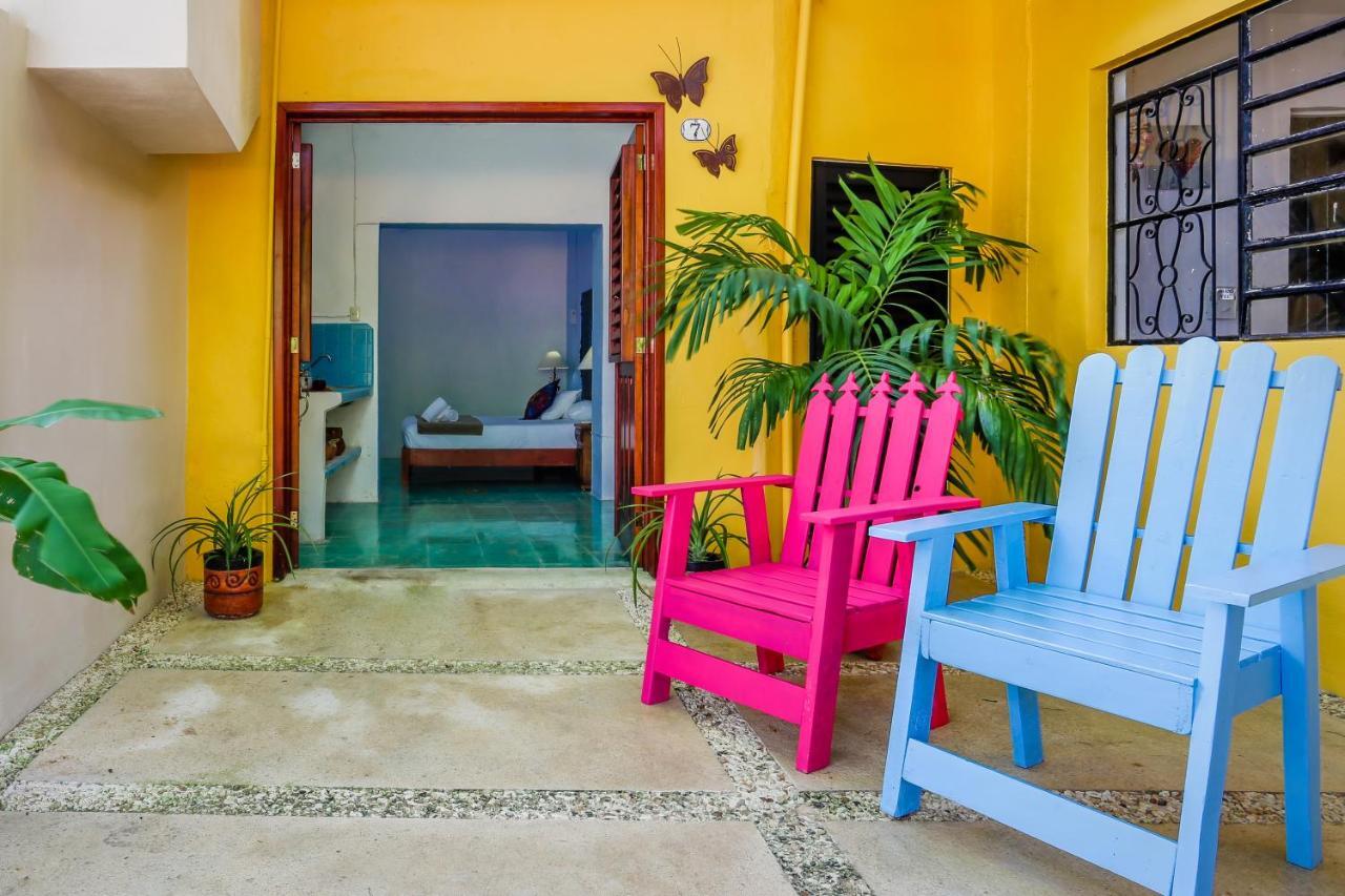 Hotel Casa Del Solar Centro Cozumel - Wifi Gratuito Fibra Optica 200 Mbps Extérieur photo